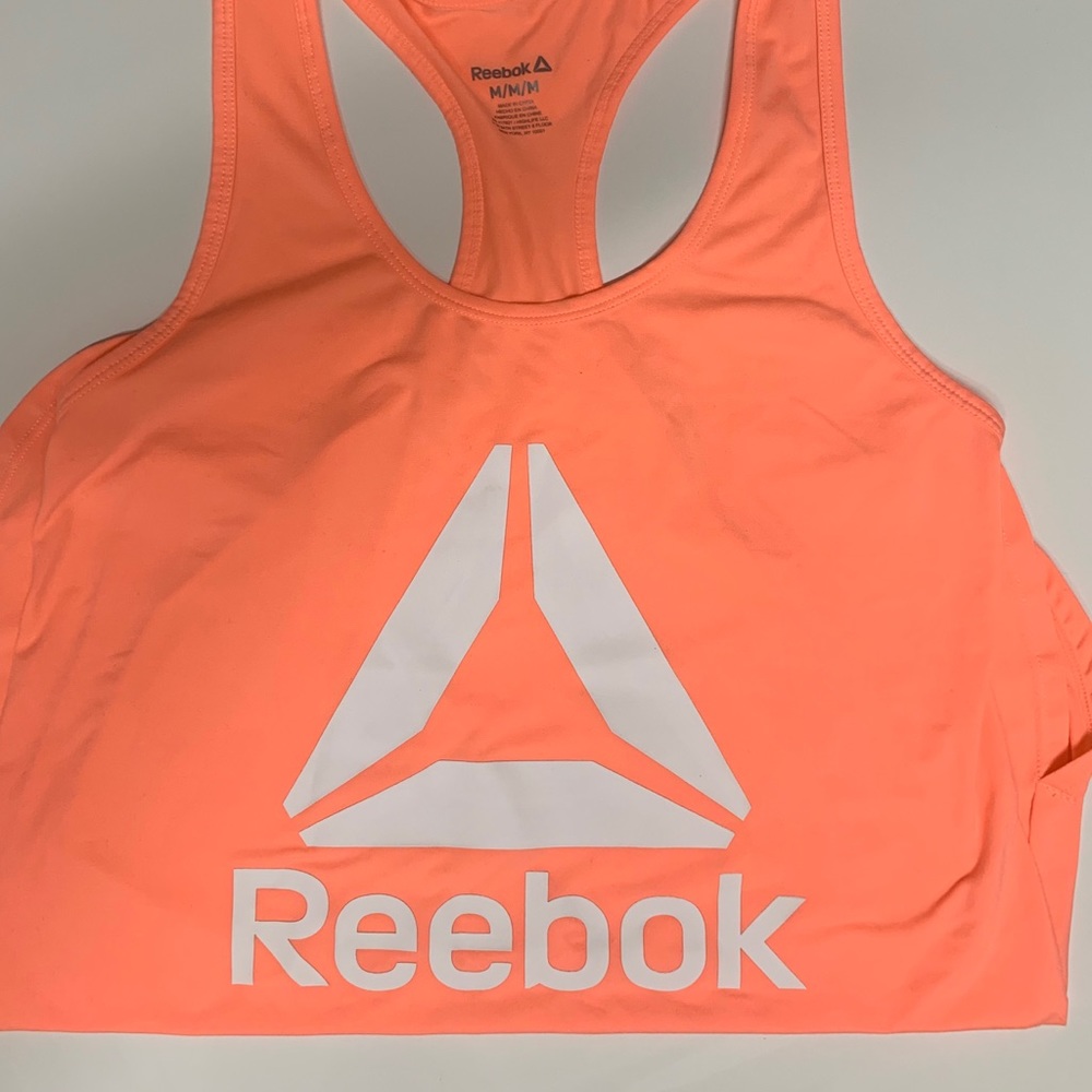 Crazy 8s Sale-Neon Orange Racerback Tank